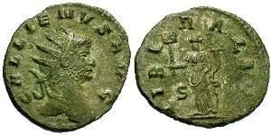 1 Antoninien Empire romain (27BC-395) Bronze Gallien (218-268)