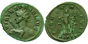 1 Antoninien Empire romain (27BC-395) Bronze Probus (232-282)