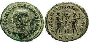 1 Antoninien Empire romain (27BC-395) Bronze Dioclétien (244-311)