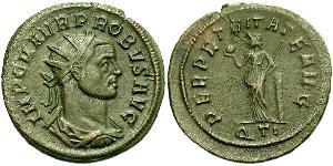 1 Antoninien Empire romain (27BC-395) Bronze Probus (232-282)