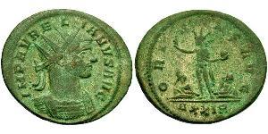 1 Antoninien Empire romain (27BC-395) Bronze Aurélien (215-275)