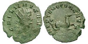 1 Antoninien Empire romain (27BC-395) Bronze Gallien (218-268)