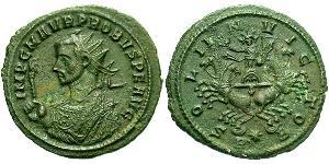 1 Antoninien Empire romain (27BC-395) Bronze Probus (232-282)