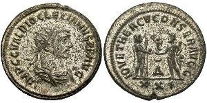 1 Antoninien Empire romain (27BC-395) Bronze Dioclétien (244-311)