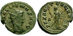 1 Antoninien Empire romain (27BC-395) Bronze Gallien (218-268)