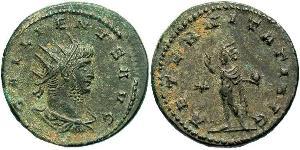 1 Antoninien Empire romain (27BC-395) Bronze Gallien (218-268)