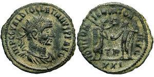 1 Antoninien Empire romain (27BC-395) Bronze Dioclétien (244-311)