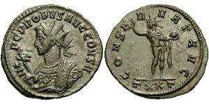 1 Antoninien Empire romain (27BC-395) Bronze Probus (232-282)