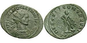 1 Antoninien Empire romain (27BC-395) Bronze Dioclétien (244-311)