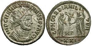 1 Antoninien Empire romain (27BC-395) Bronze Maximien (250-310)