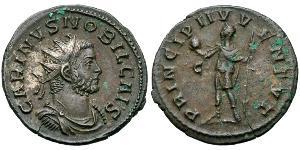 1 Antoninien Empire romain (27BC-395) Bronze Carin (257-285)