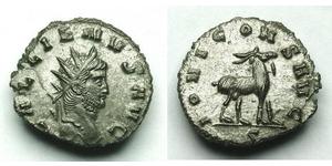 1 Antoninien Empire romain (27BC-395) Bronze Gallien (218-268)