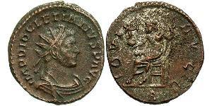 1 Antoninien Empire romain (27BC-395) Bronze Dioclétien (244-311)