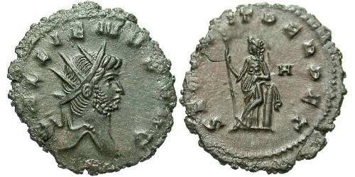 1 Antoninien Empire romain (27BC-395) Bronze Gallien (218-268)
