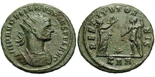 1 Antoninien Empire romain (27BC-395) Bronze Aurélien (215-275)