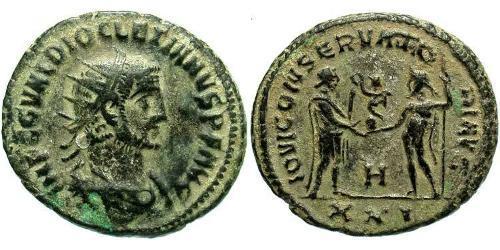 1 Antoninien Empire romain (27BC-395) Bronze Dioclétien (244-311)