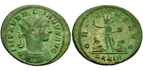 1 Antoninien Empire romain (27BC-395) Bronze Aurélien (215-275)
