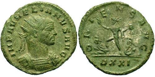 1 Antoninien Empire romain (27BC-395) Bronze Aurélien (215-275)