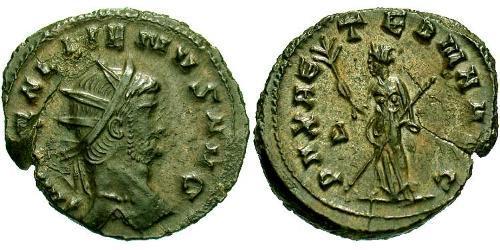 1 Antoninien Empire romain (27BC-395) Bronze Gallien (218-268)