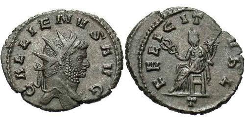 1 Antoninien Empire romain (27BC-395) Bronze Gallien (218-268)