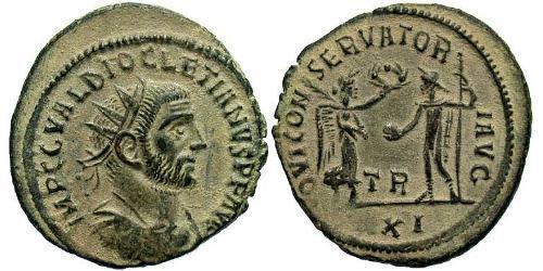 1 Antoninien Empire romain (27BC-395) Bronze Dioclétien (244-311)
