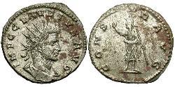 1 Antoninien Empire romain (27BC-395)  Claude II  (213-270)