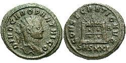 1 Antoninien Empire romain (27BC-395)  Carus (230-283)