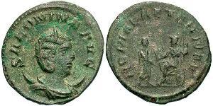 1 Antoninien Empire romain (27BC-395)  Salonina (?-268)