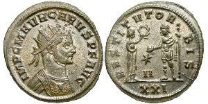 1 Antoninien Empire romain (27BC-395)  Carus (230-283)
