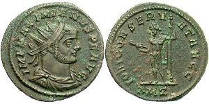 1 Antoninien Empire romain (27BC-395)  Maximien (250-310)