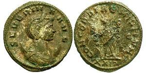 1 Antoninien Empire romain (27BC-395)  Ulpia Severina (?-?)