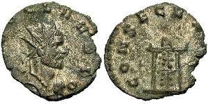 1 Antoninien Empire romain (27BC-395)  Claude II  (213-270)