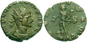 1 Antoninien Empire romain (27BC-395)  Claude II  (213-270)