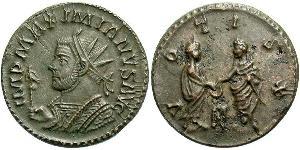 1 Antoninien Empire romain (27BC-395)  Maximien (250-310)