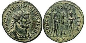 1 Antoninien Empire romain (27BC-395)  Maximien (250-310)
