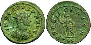 1 Antoninien Empire romain (27BC-395)  Carus (230-283)
