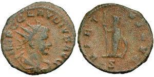 1 Antoninien Empire romain (27BC-395)  Claude II  (213-270)