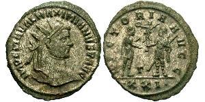 1 Antoninien Empire romain (27BC-395)  Maximien (250-310)