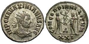 1 Antoninien Empire romain (27BC-395)  Maximien (250-310)