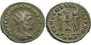 1 Antoninien Empire romain (27BC-395)  Maximien (250-310)