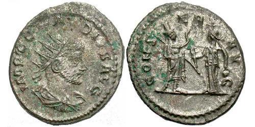 1 Antoninien Empire romain (27BC-395)  Claude II  (213-270)