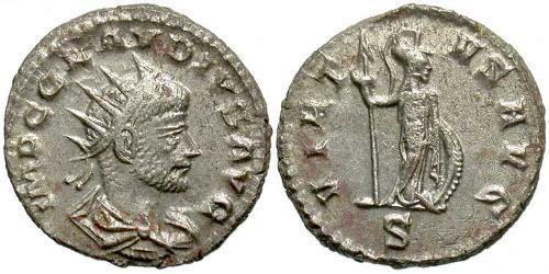 1 Antoninien Empire romain (27BC-395)  Claude II  (213-270)