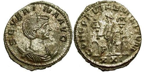 1 Antoninien Empire romain (27BC-395)  Ulpia Severina (?-?)