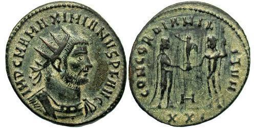 1 Antoninien Empire romain (27BC-395)  Maximien (250-310)