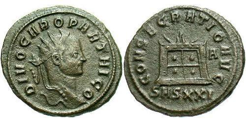 1 Antoninien Empire romain (27BC-395)  Carus (230-283)