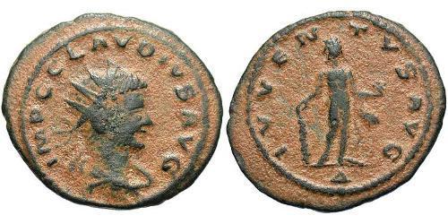 1 Antoninien Empire romain (27BC-395)  Claude II  (213-270)
