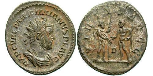 1 Antoninien Empire romain (27BC-395)  Maximien (250-310)