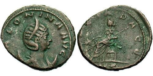 1 Antoninien Empire romain (27BC-395)  Salonina (?-268)