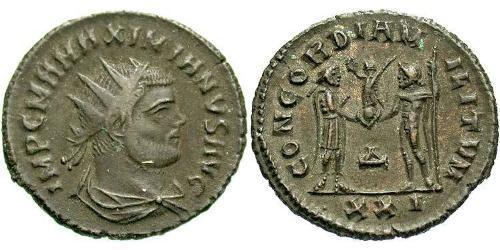 1 Antoninien Empire romain (27BC-395)  Maximien (250-310)