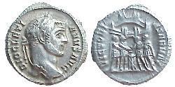 1 Argenteo Impero romano (27BC-395) Argento Diocleziano (244-311)